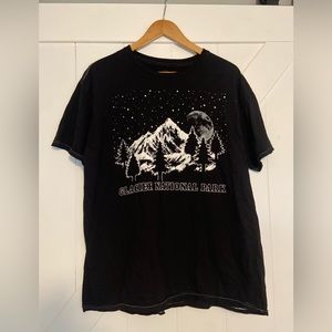Oversized Glacier National Park graphic T-shirt. Women’s. One size.